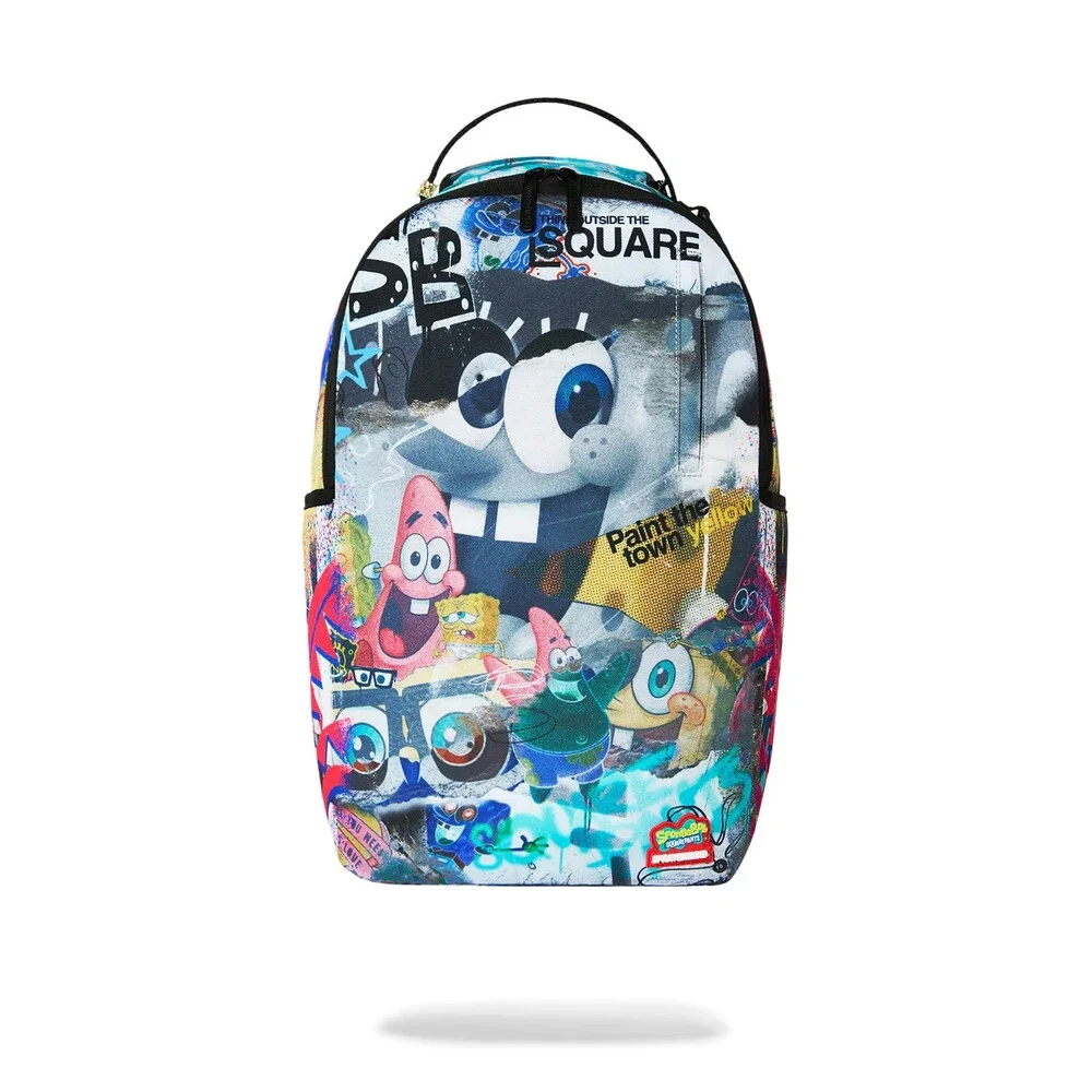 Sprayground Spongebob IT Was All A Dream Backpack Unisex Multi Top Handle SPR293